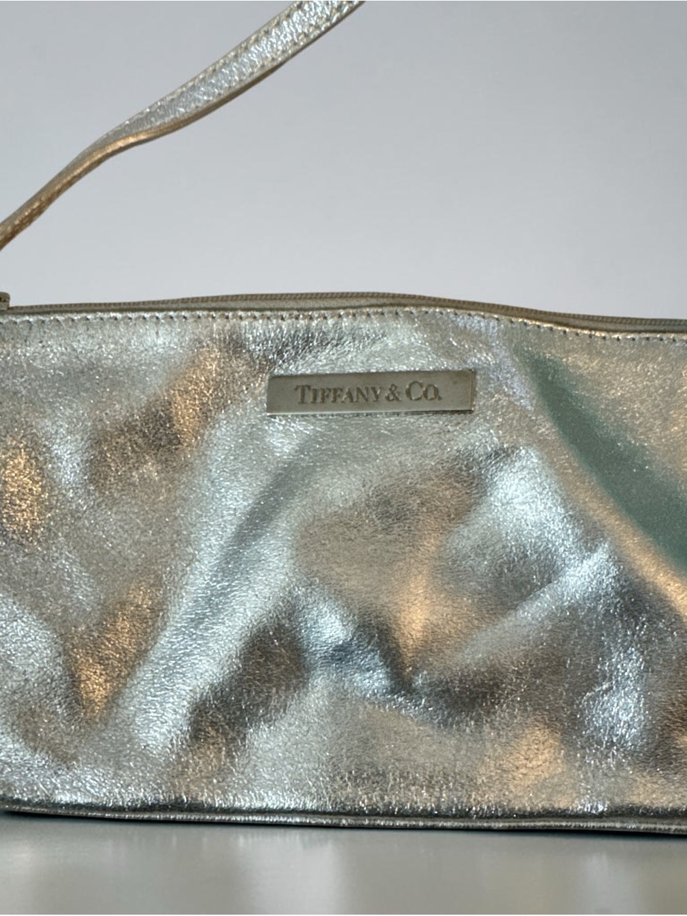 Authentic Tiffany & Co. Reversible Suede Tote Bag & Matching Pouch Set - Picture 5 of 11